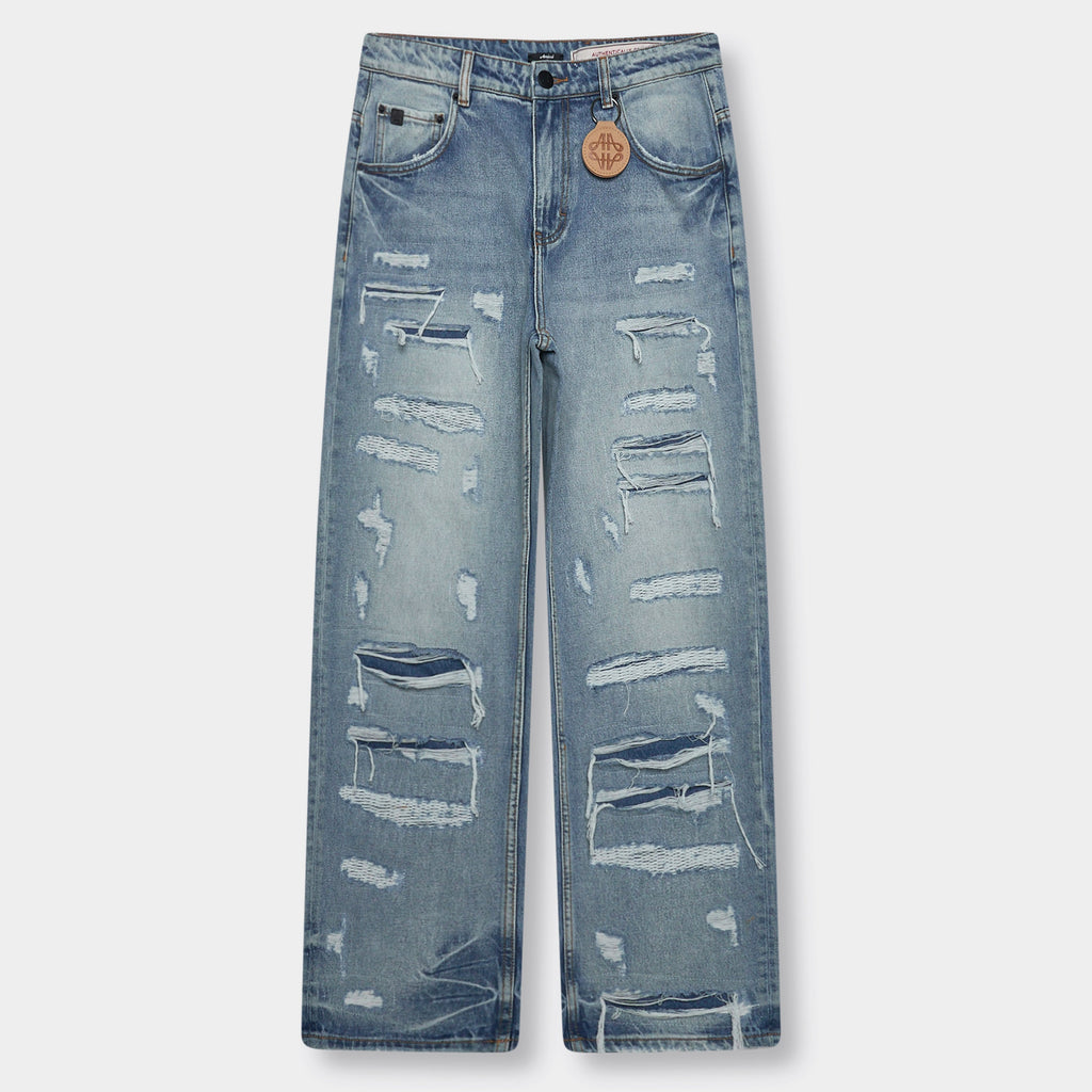 Manuel Hellblaue Ripped Jeans