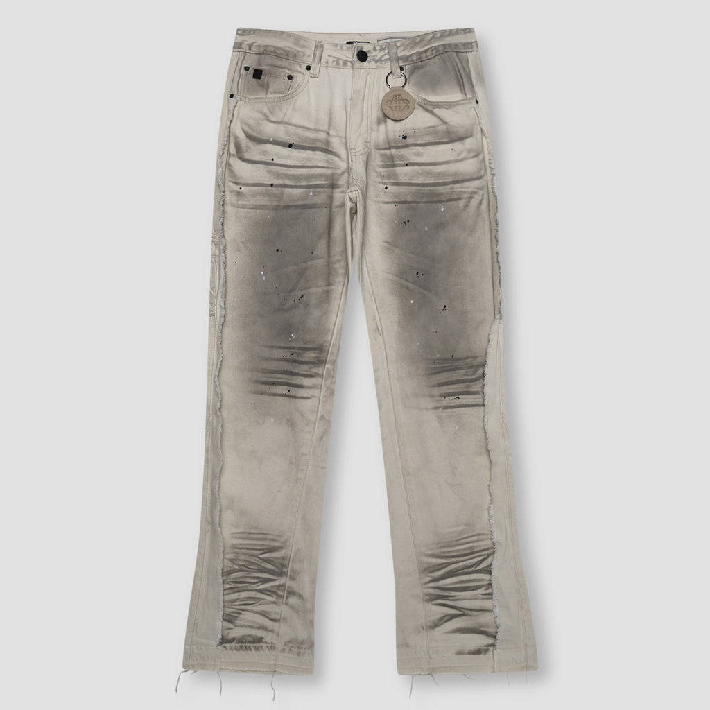 Lencho Stone Flare Jeans