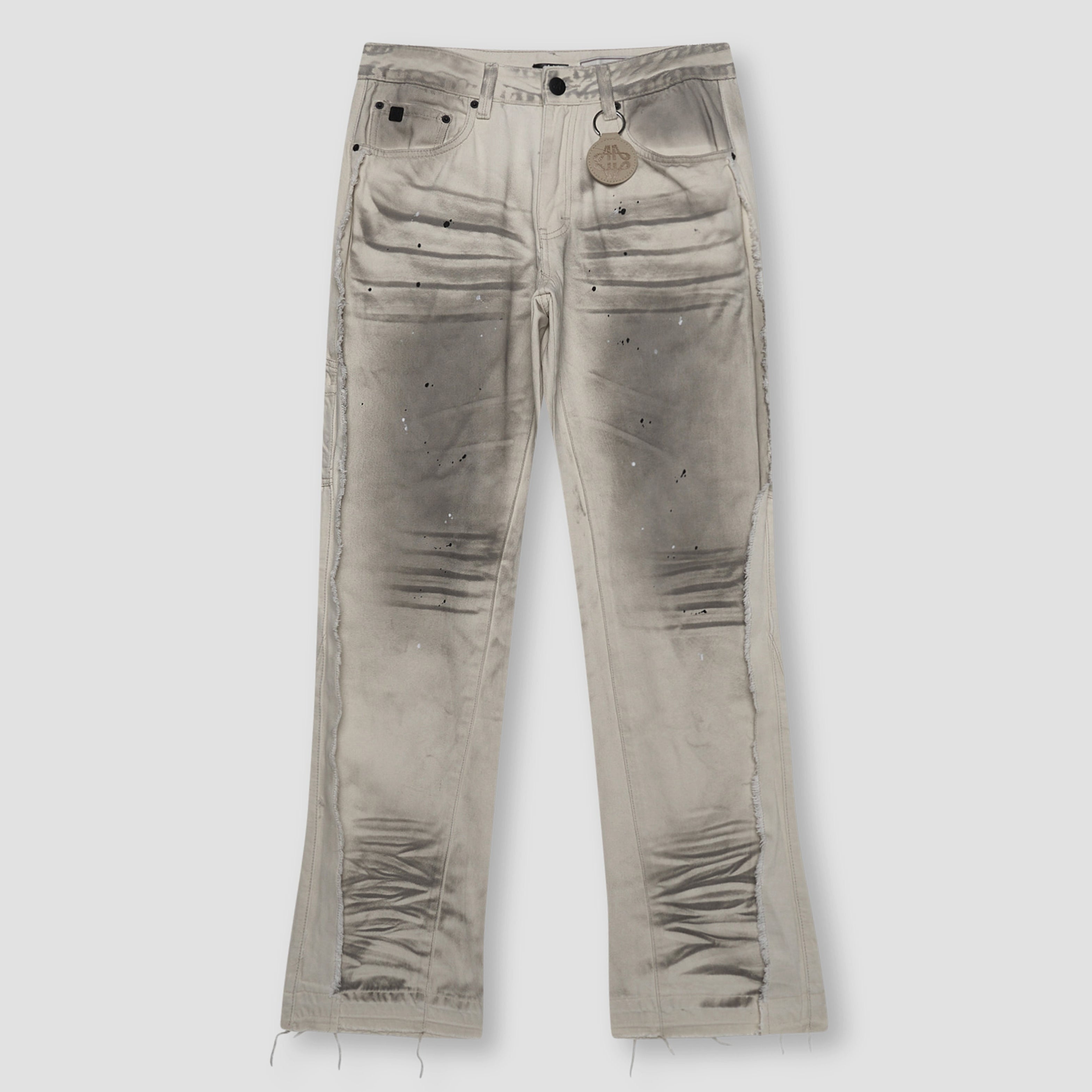 Lencho Stone Flare Jeans