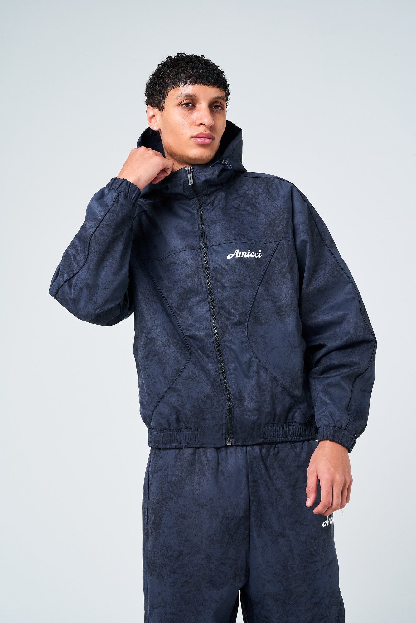 SPARK WINDBREAKER MARINEBLAUW