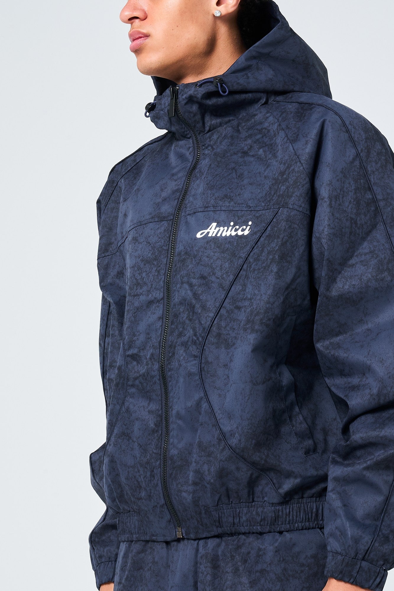 SPARK WINDBREAKER MARINEBLAUW