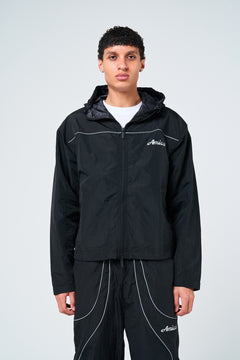 Carson zwarte windjack
