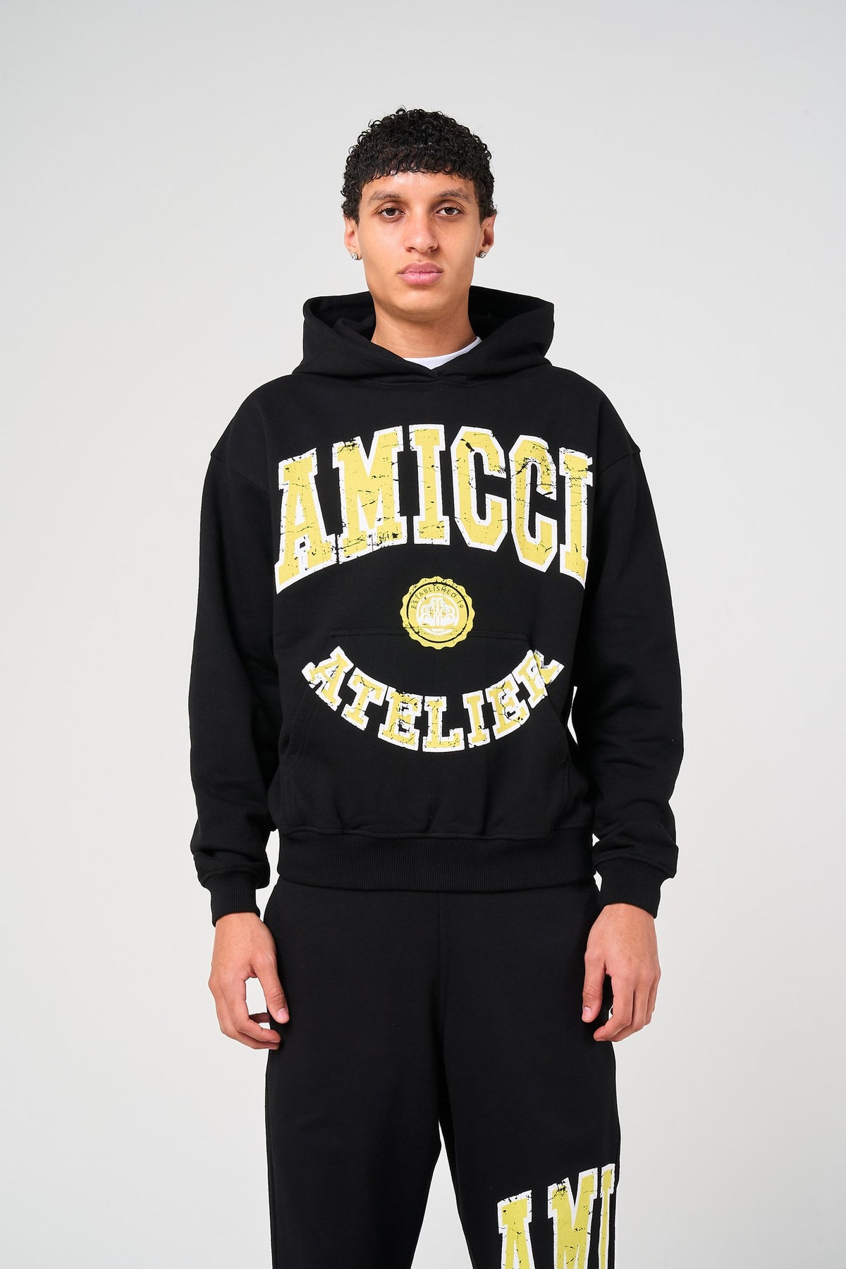 Institute Hoodie Black