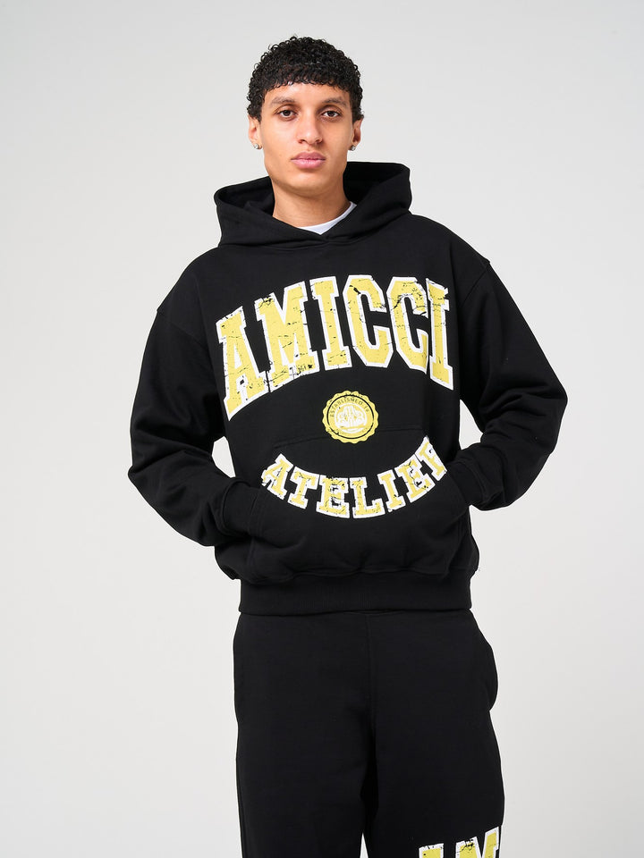 Institute Hoodie Black