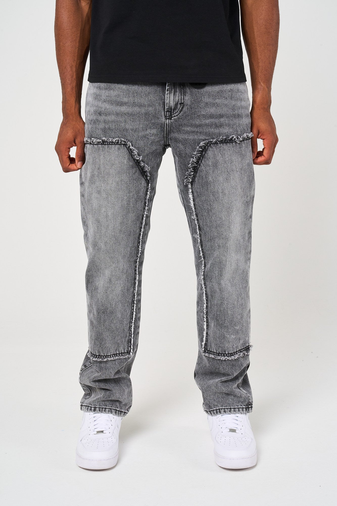 Hernan Lichtblauwe Was Jeans