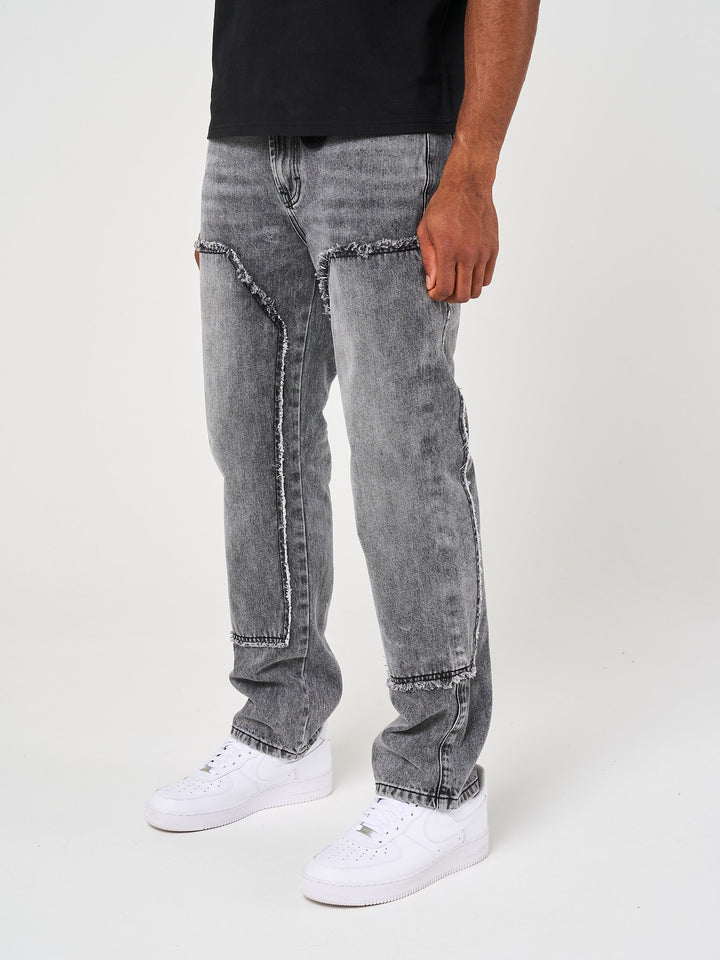 Hernan Hellblaue Waschjeans
