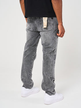 Hernan Hellblaue Waschjeans