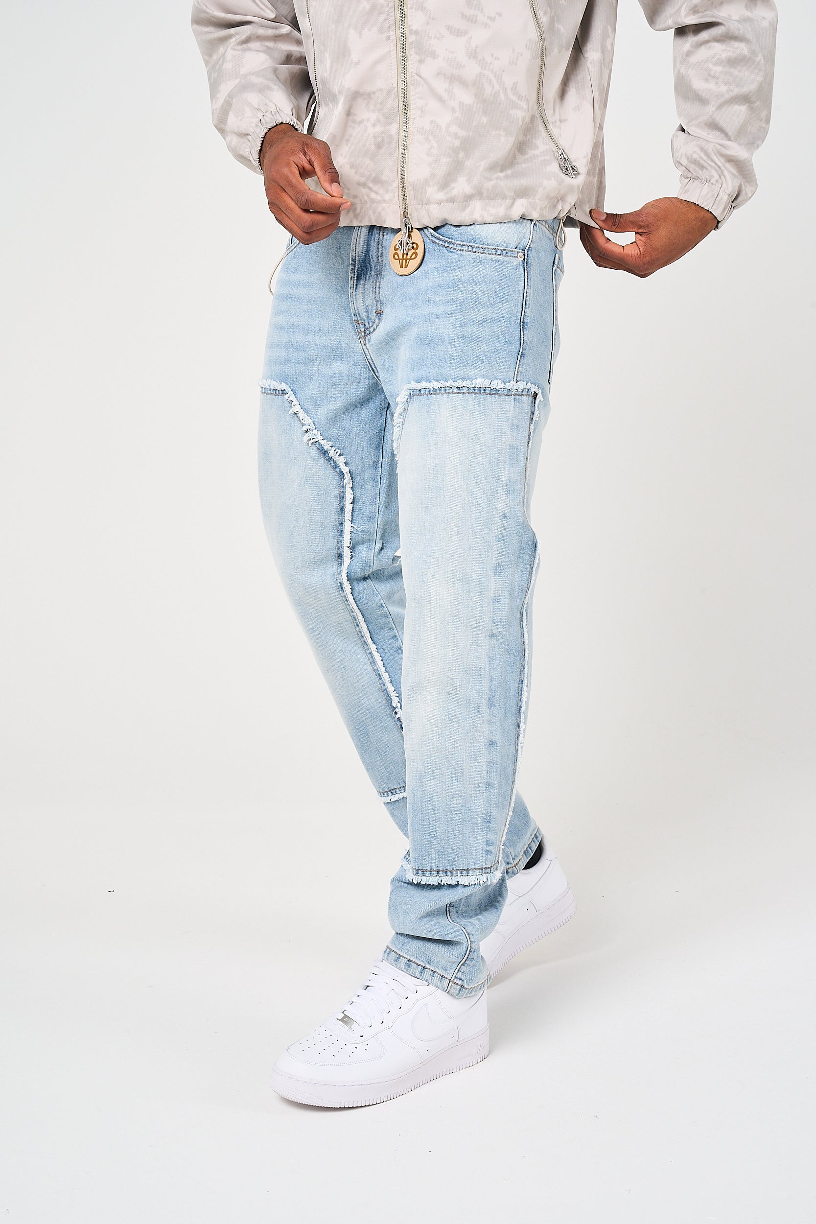 Hernan Groene Was Jeans