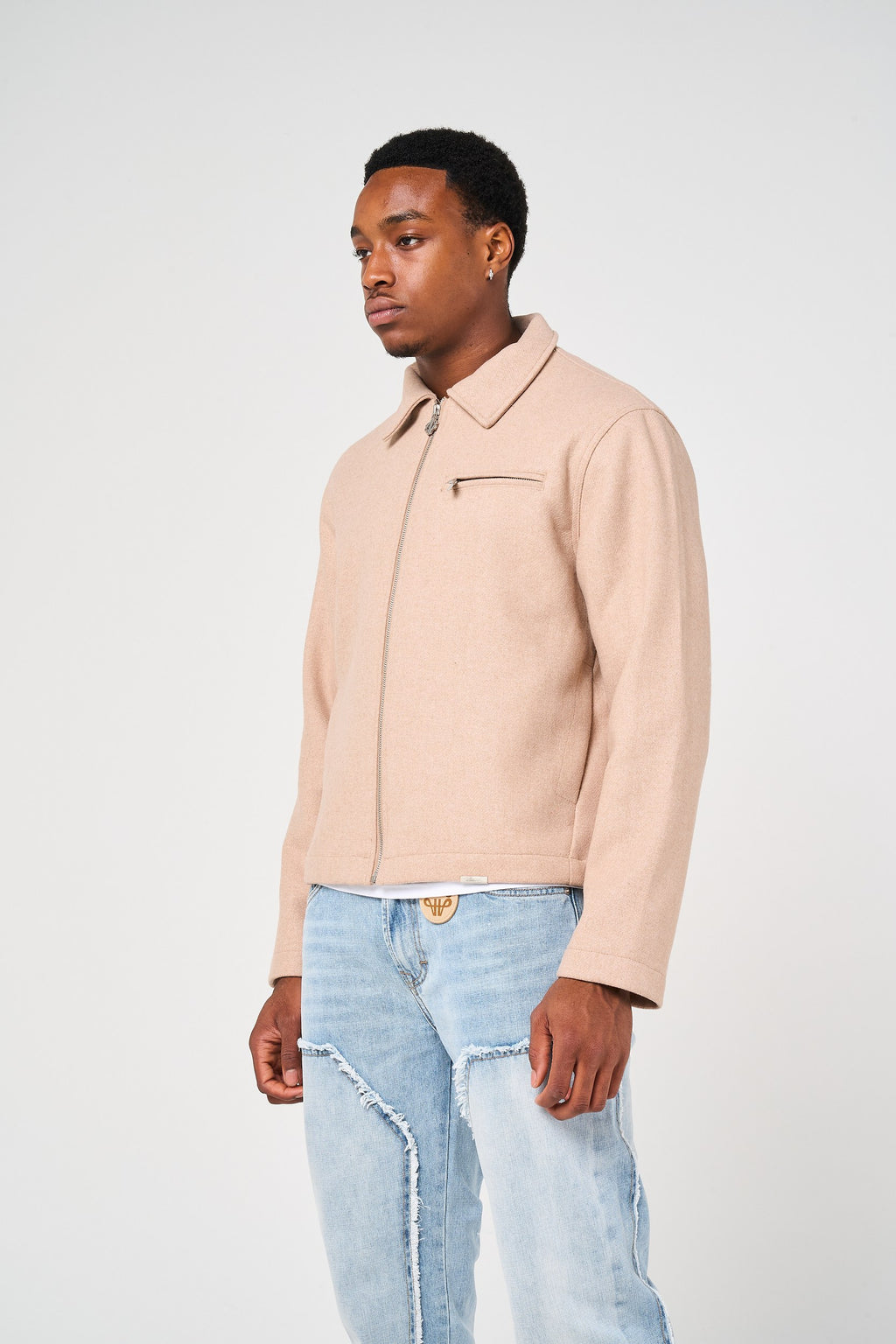 Ludlow Beige Coach Jacket