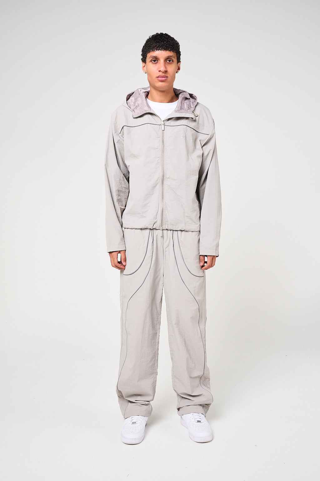 Carson Grey Shell Pant