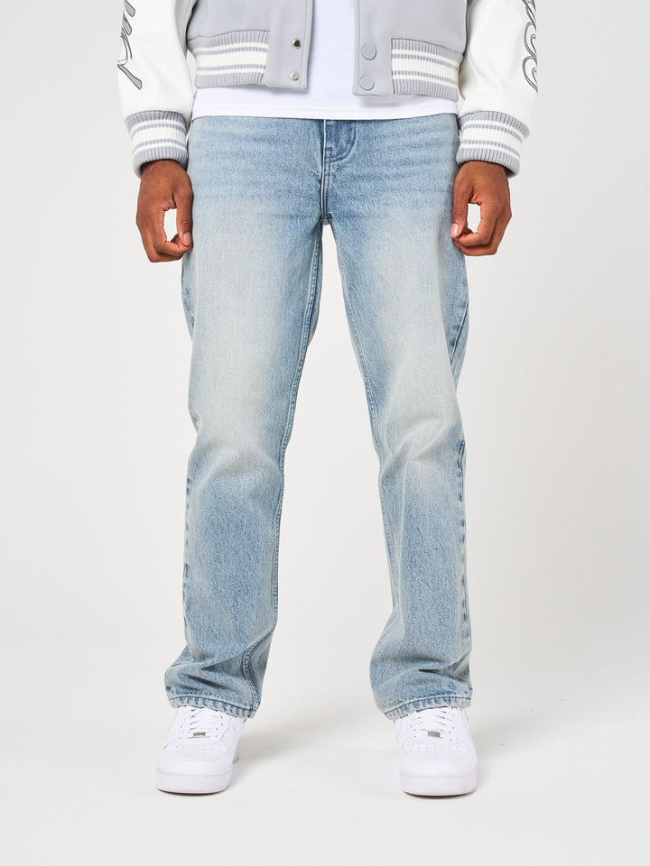 Lennox Mid Blue Straight Jean