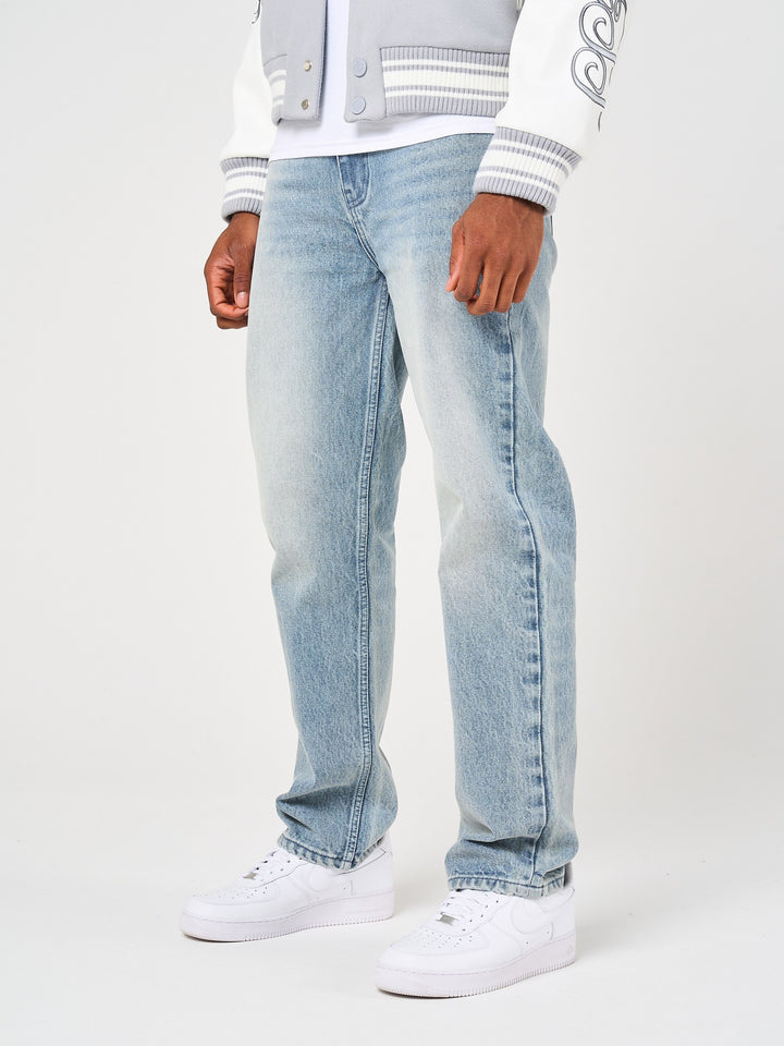 Lennox Mid Blue Straight Jean