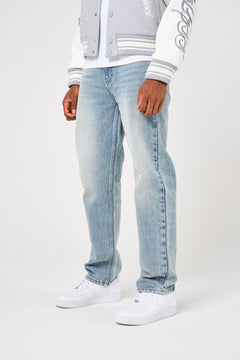 Lennox Mid Blue rechte jeans