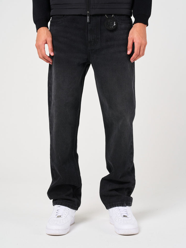 Lennox Black Straight Jean