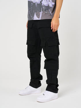 Terron Black Schwere Taschenhose