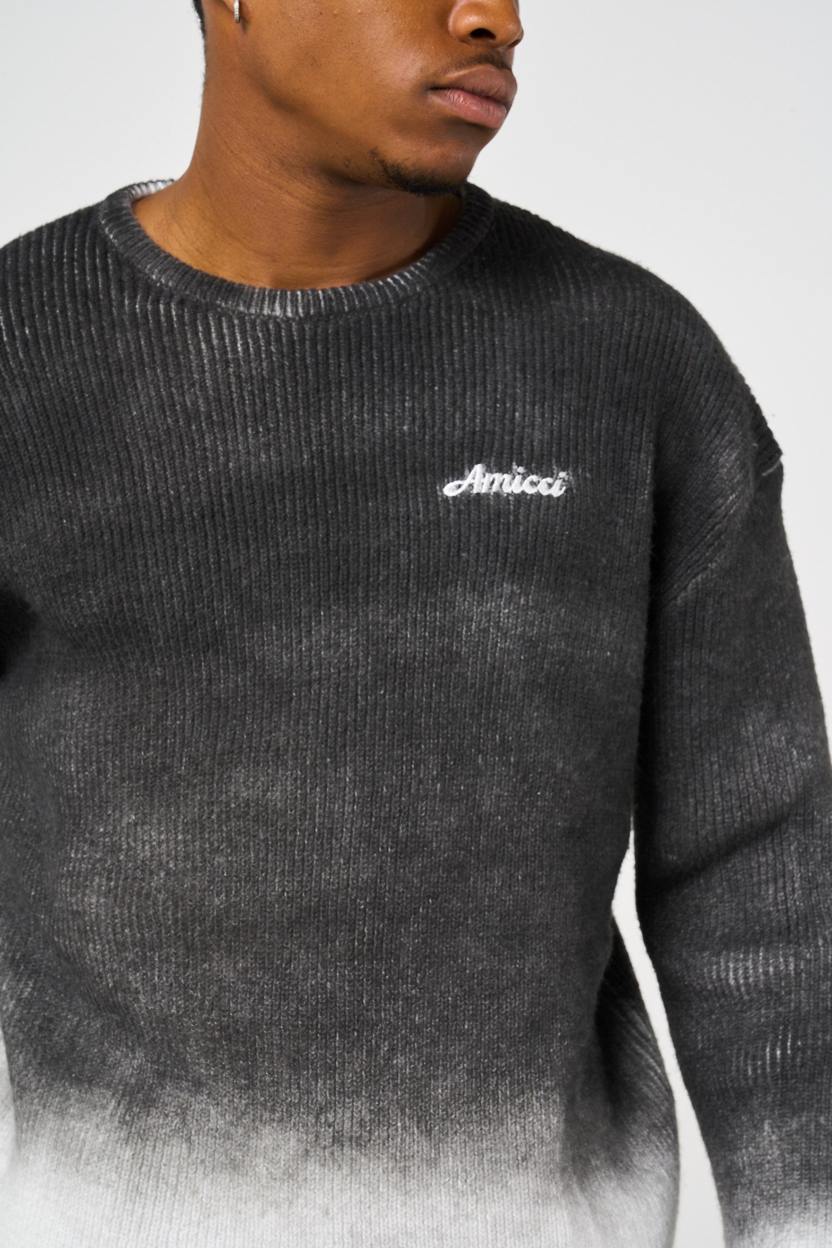 Barrett Grey Knitted Sweatshirt
