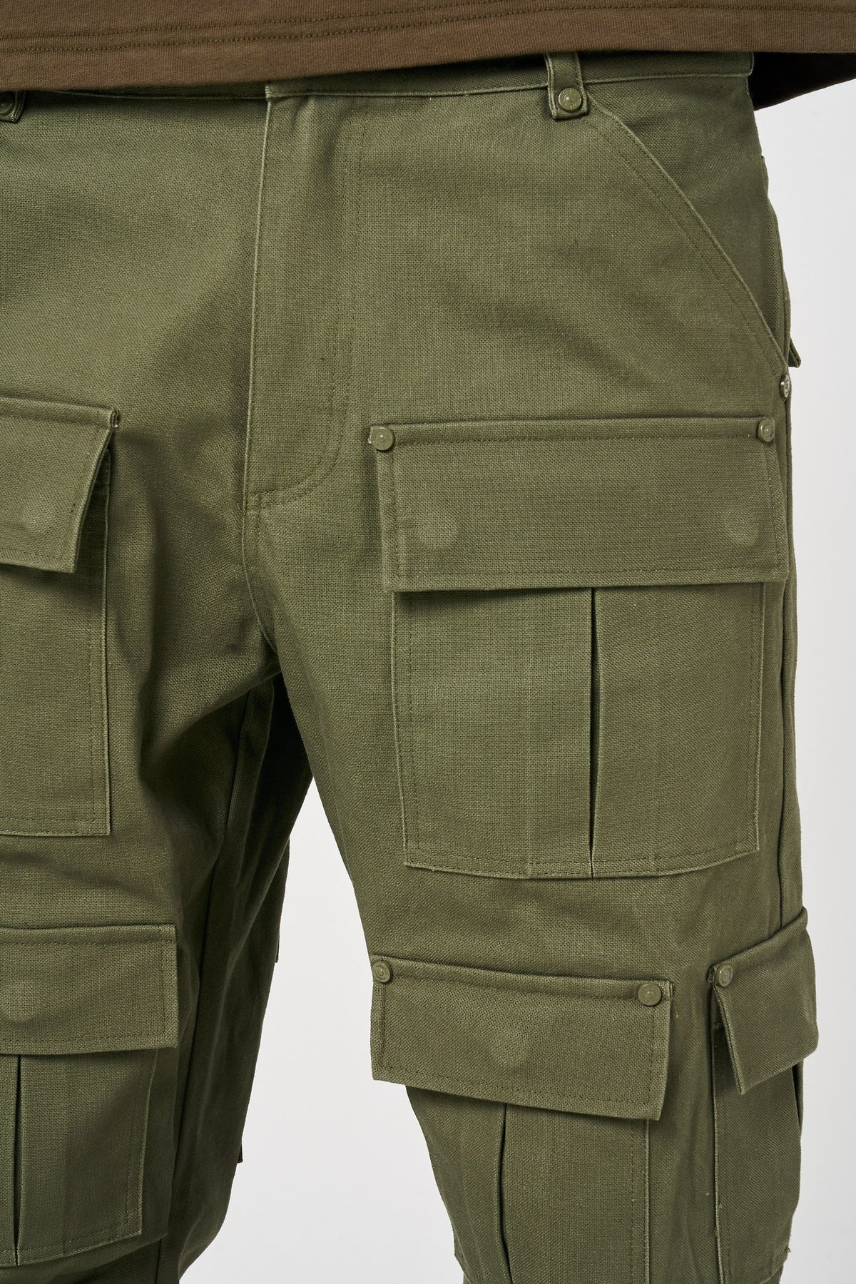 Terron Olivgrüne Schwere Taschenhose