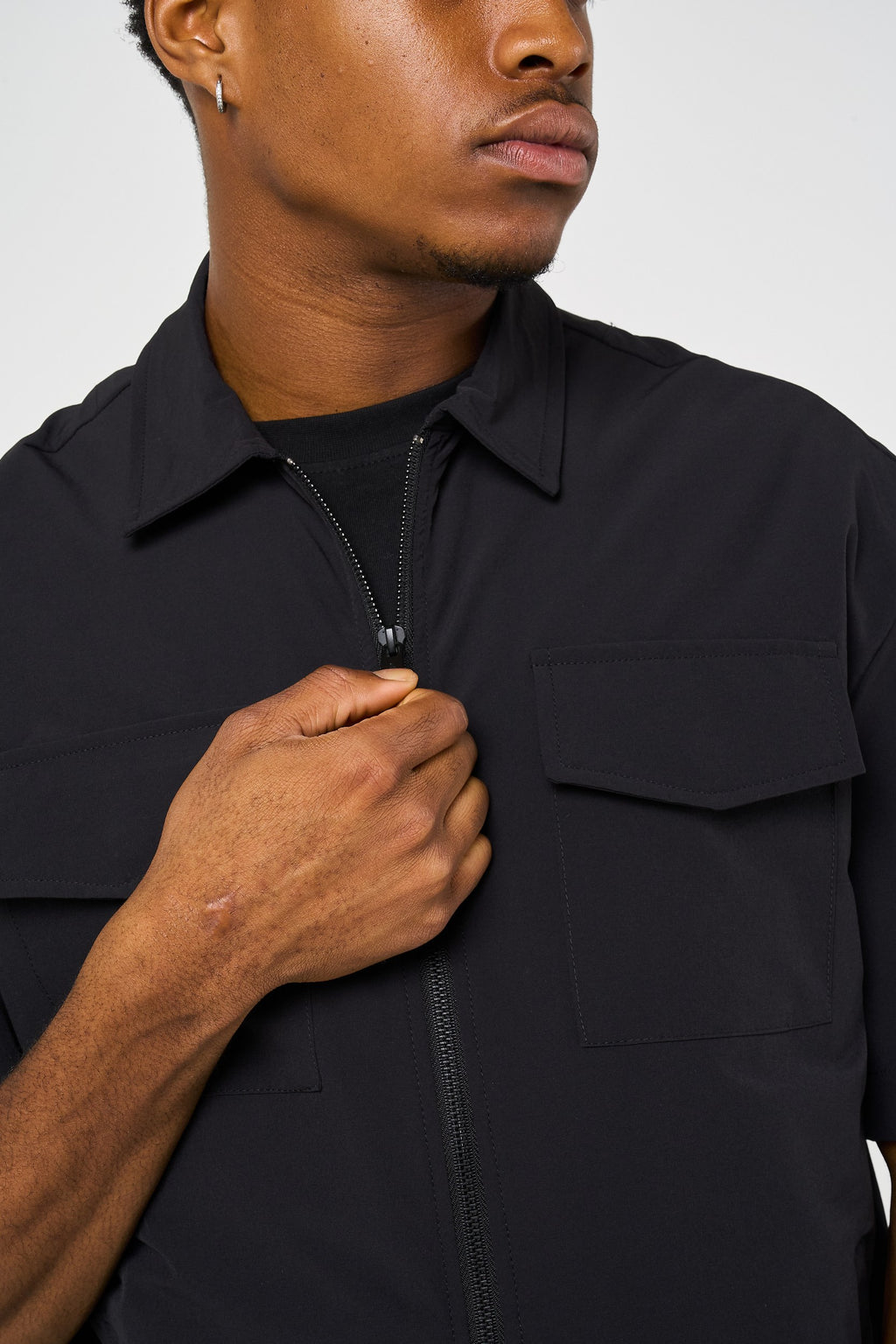 Giamco Black Overshirt