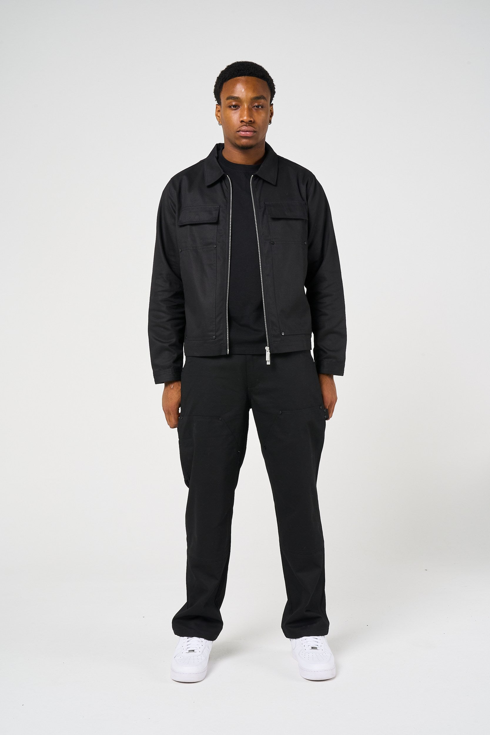 Wyatt Black Twill Pants