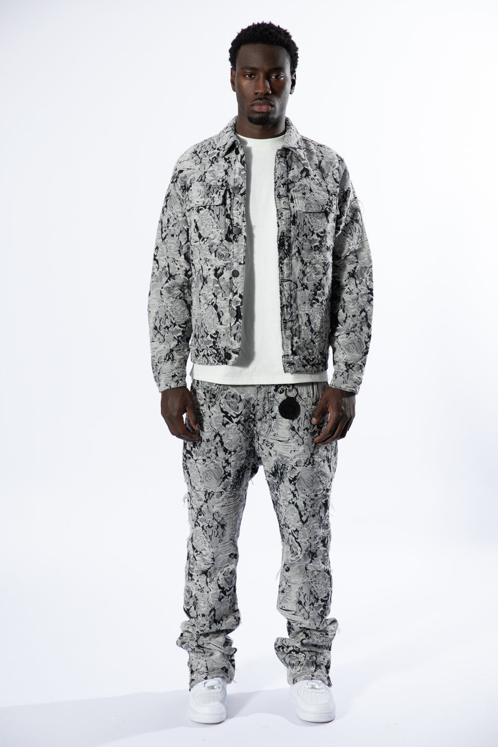 Amelio Denimjacke Schwarz