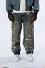 Manuel Heavy Ripped Tinted Blue Baggy Jean