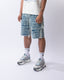 Sassari Frayed Blue Denim Shorts