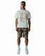 Shorts de camouflage beige Flavio