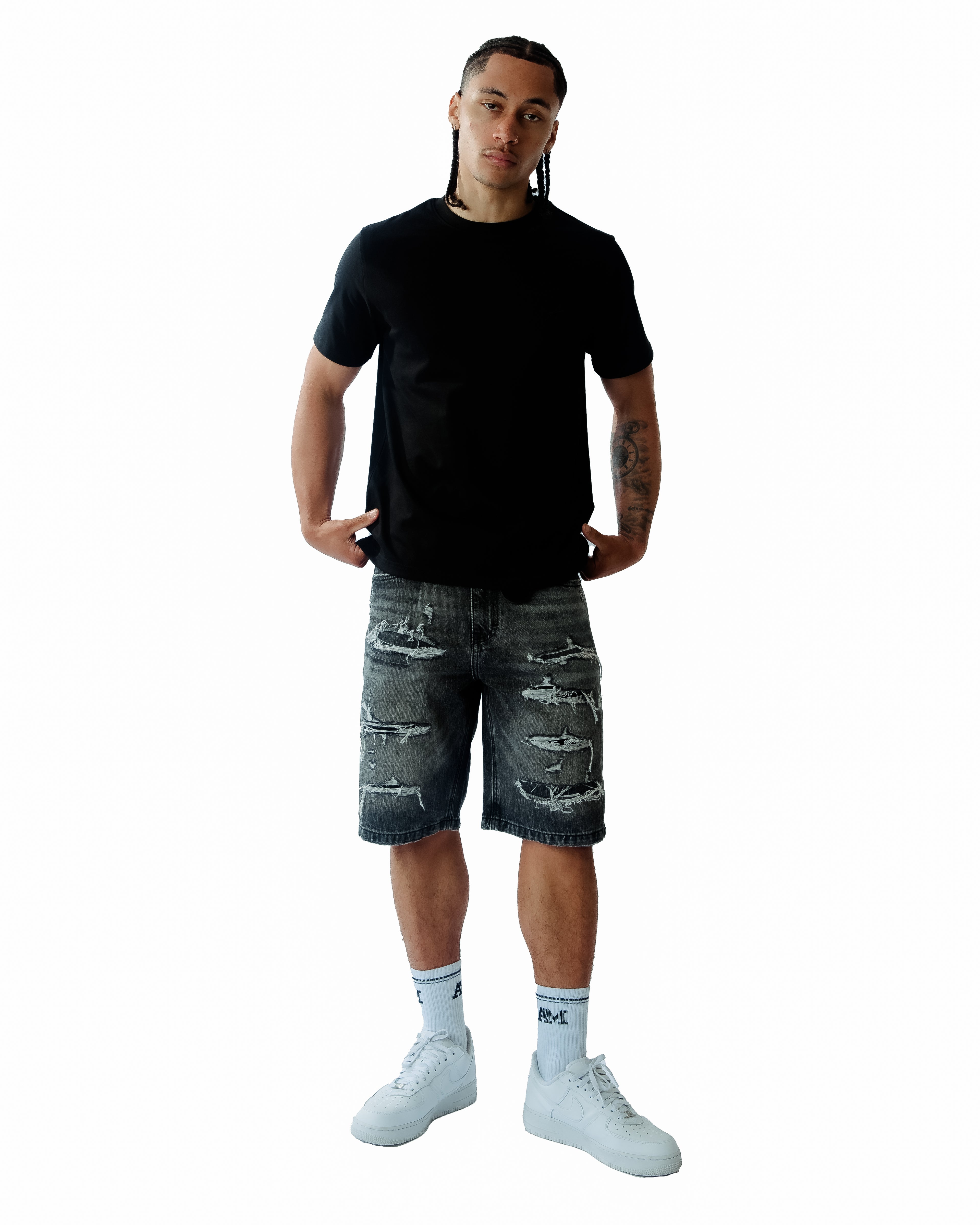 Imola Mid Grey Shorts