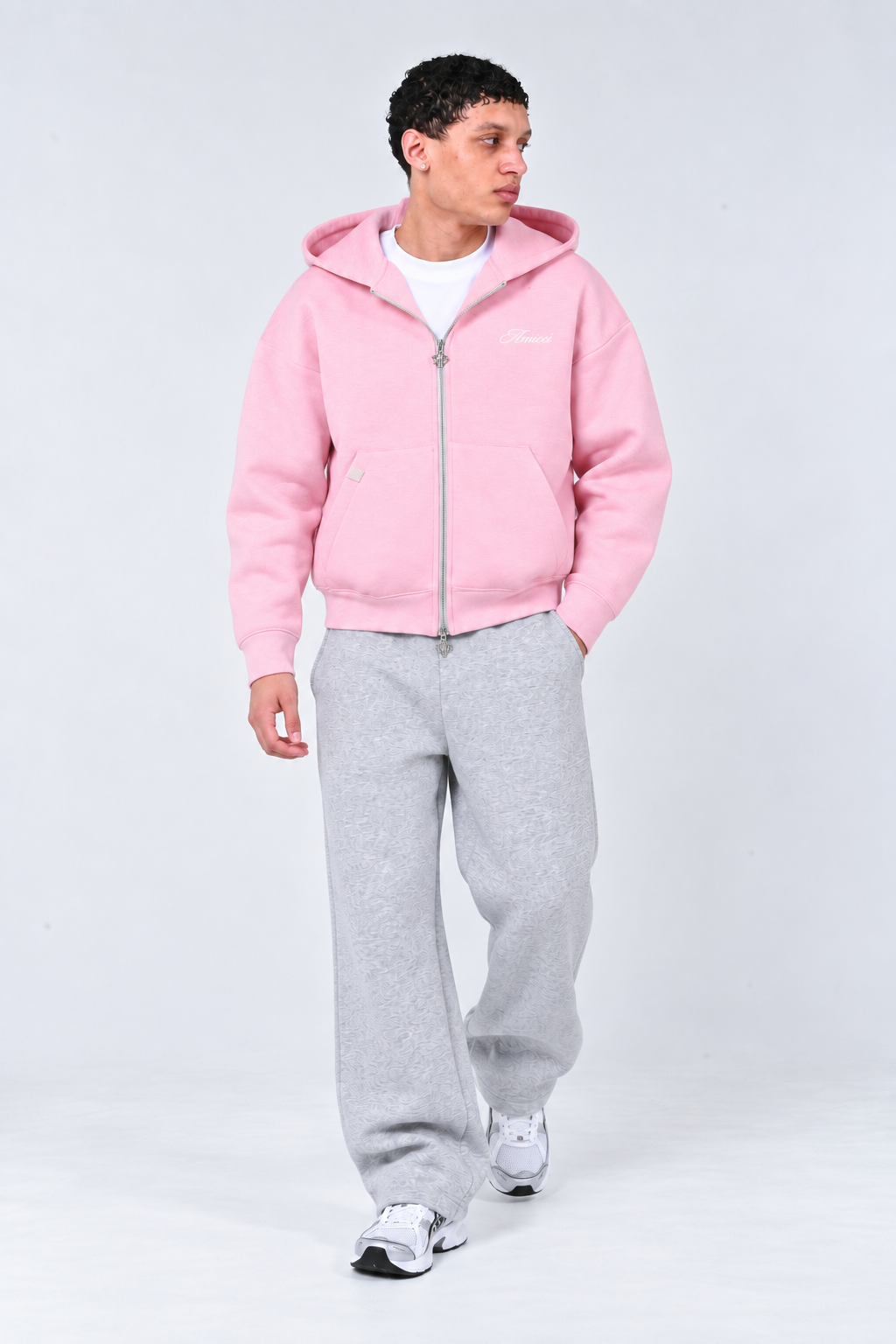 Atelier Pink Scuba Hoodie