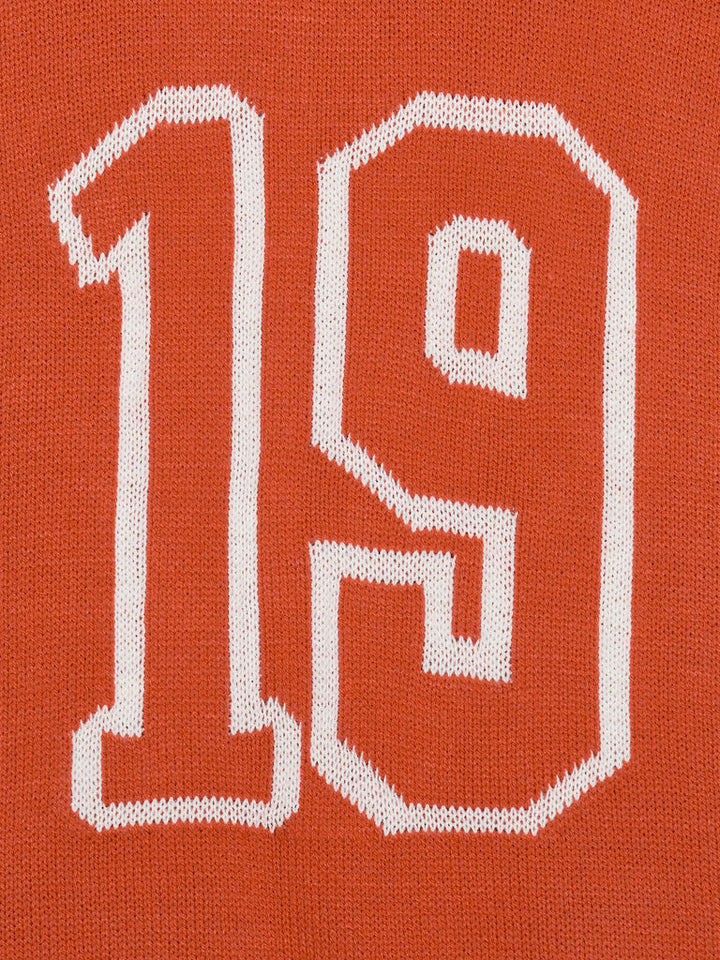 Nantes Knitted Jersey Orange