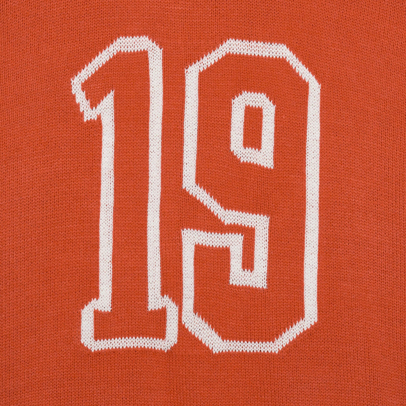 Nantes gestricktes Jersey Orange
