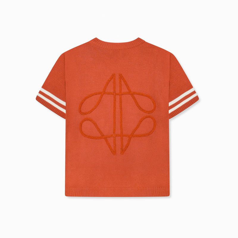 Nantes gestricktes Jersey Orange
