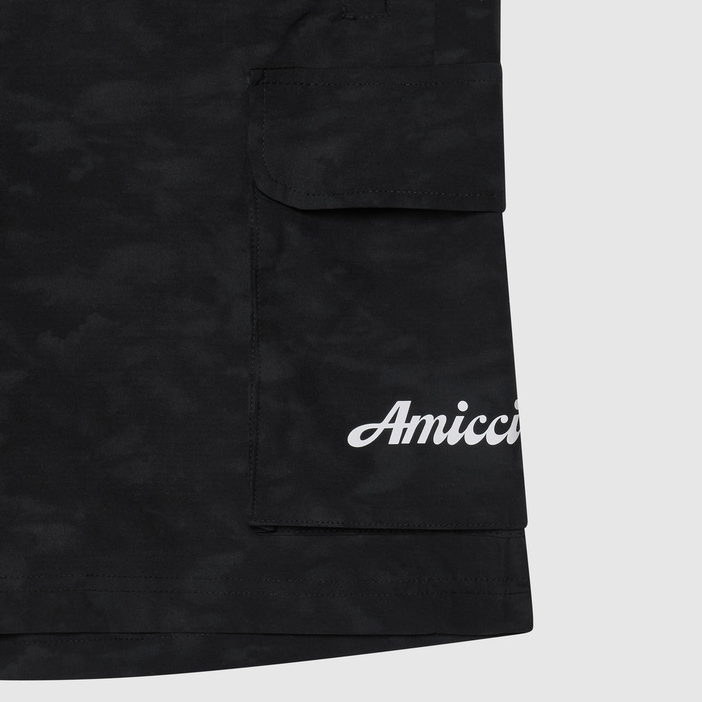 Almeria Patroon Shorts Zwart