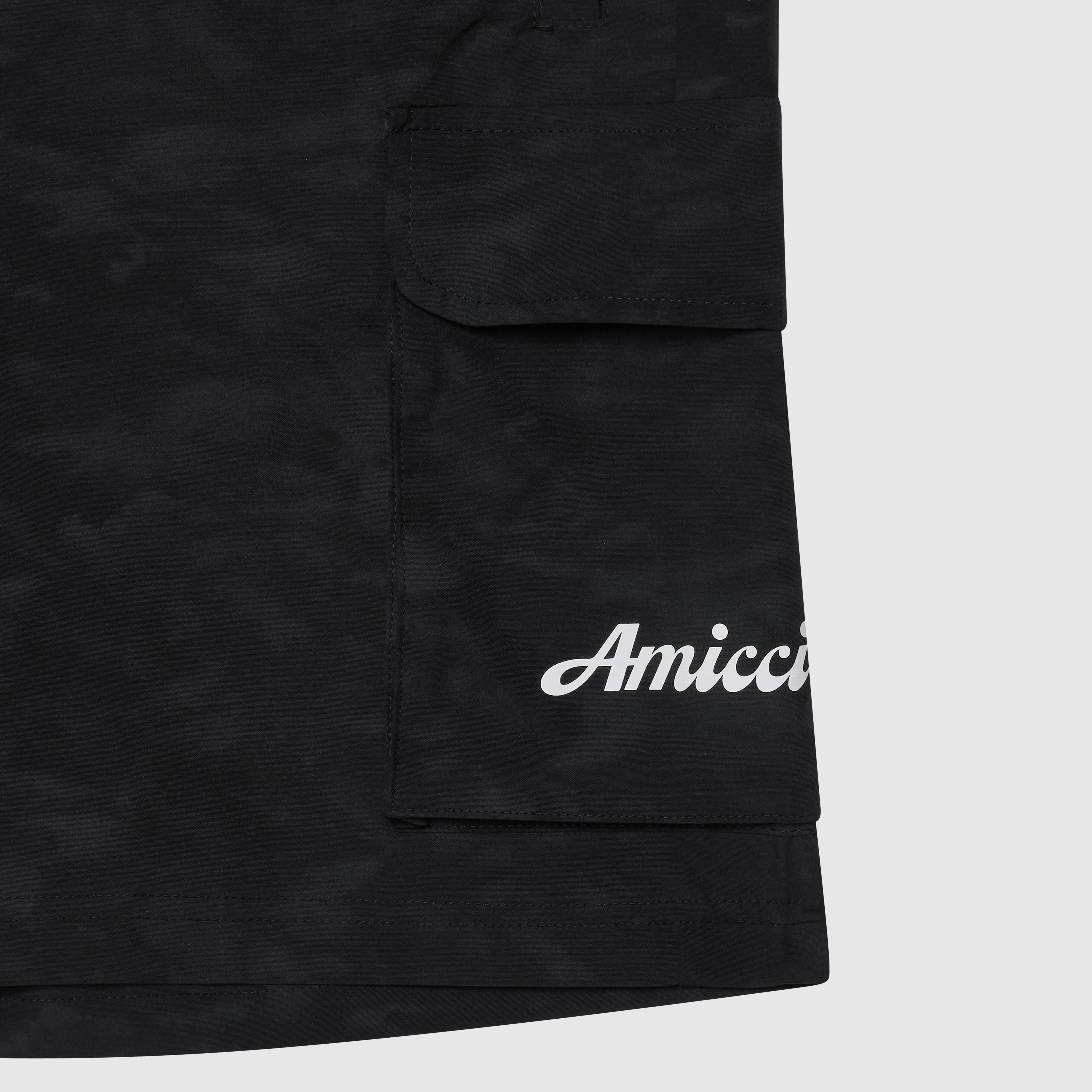 Almeria Patroon Shorts Zwart
