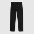 Knox Schwarz gewaschene Panel-Jeans