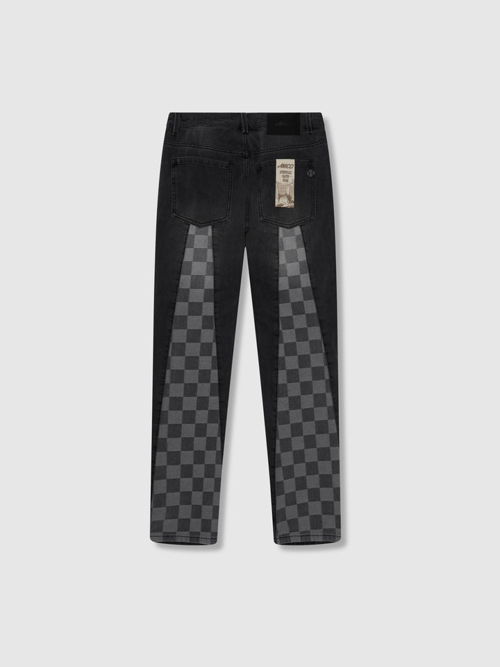Givona gewaschene schwarze Schlagjeans