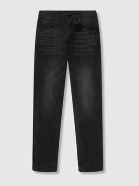 Givona gewaschene schwarze Schlagjeans