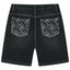 Keshi Denim Shorts Black