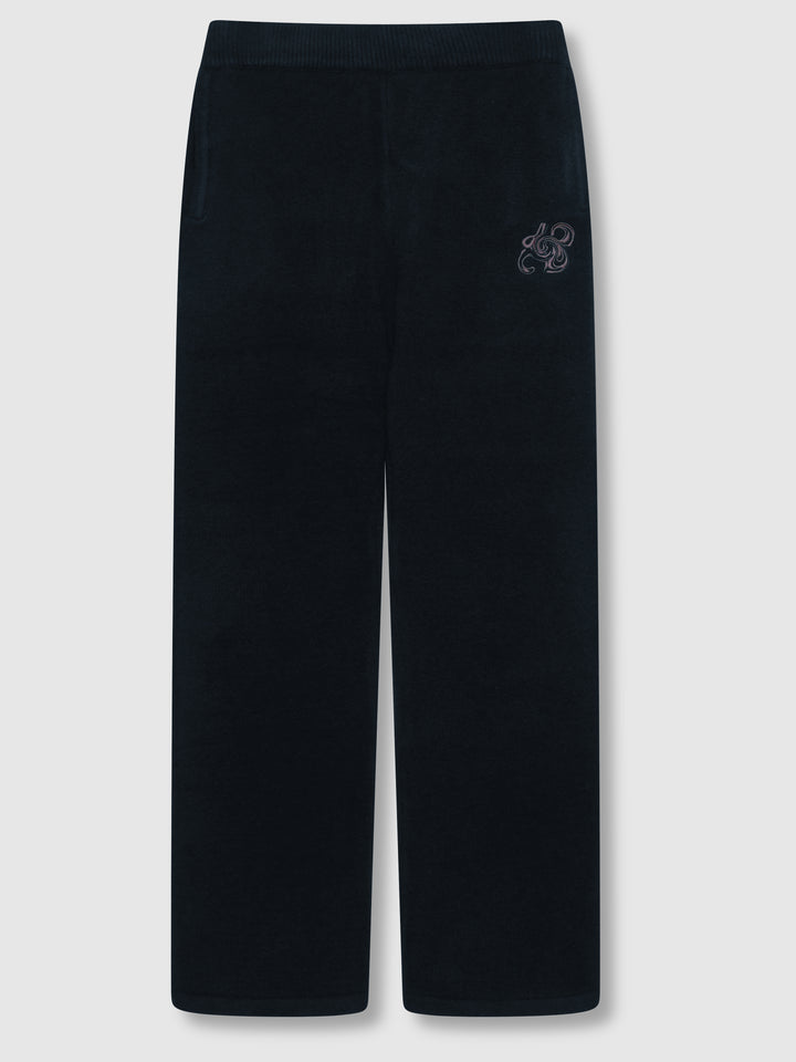 Amos Black Knitted Jogger