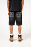 Keshi Denim Shorts Black