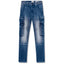 Cassara Cargo Jeans Modrá