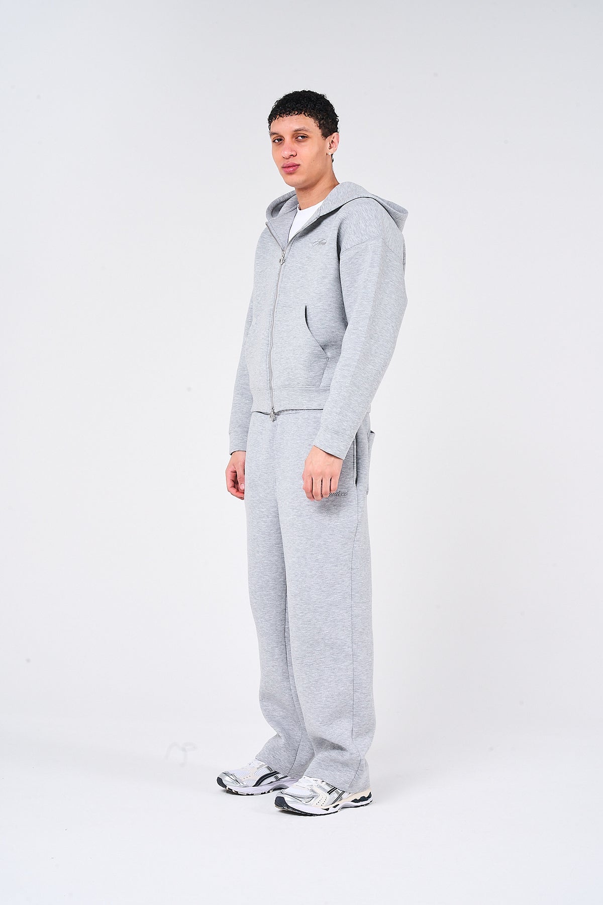 Atelier Grey Scuba Hoodie