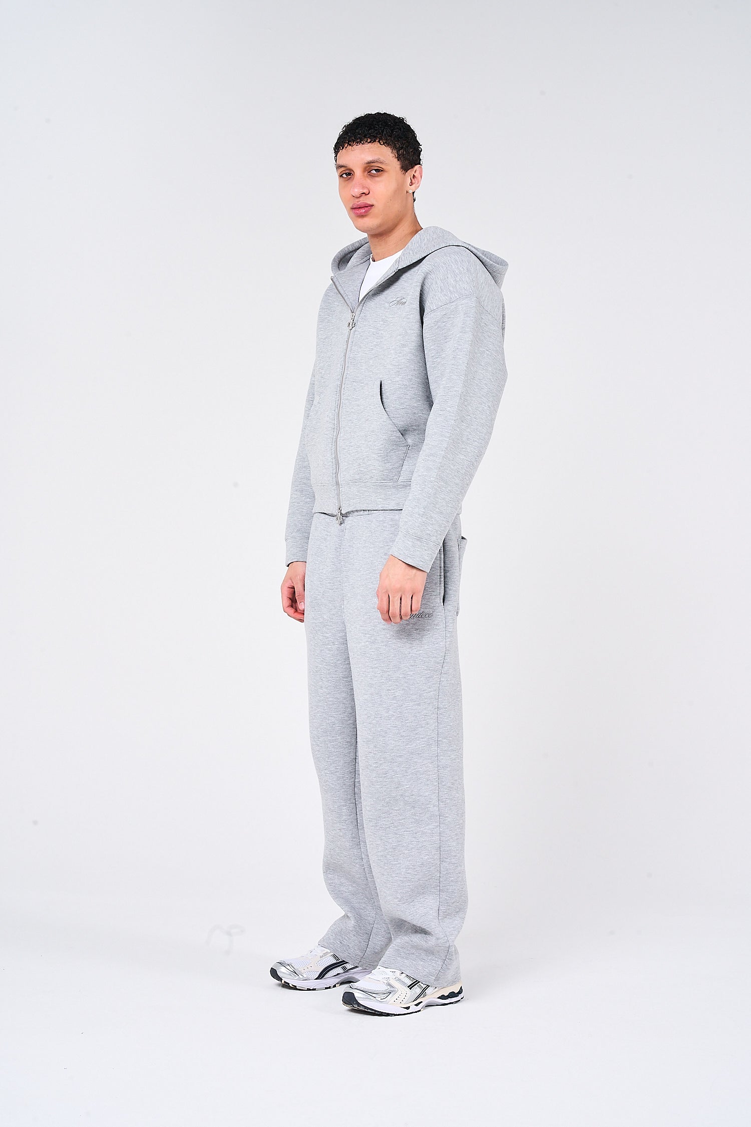 Atelier Grey Scuba Hoodie