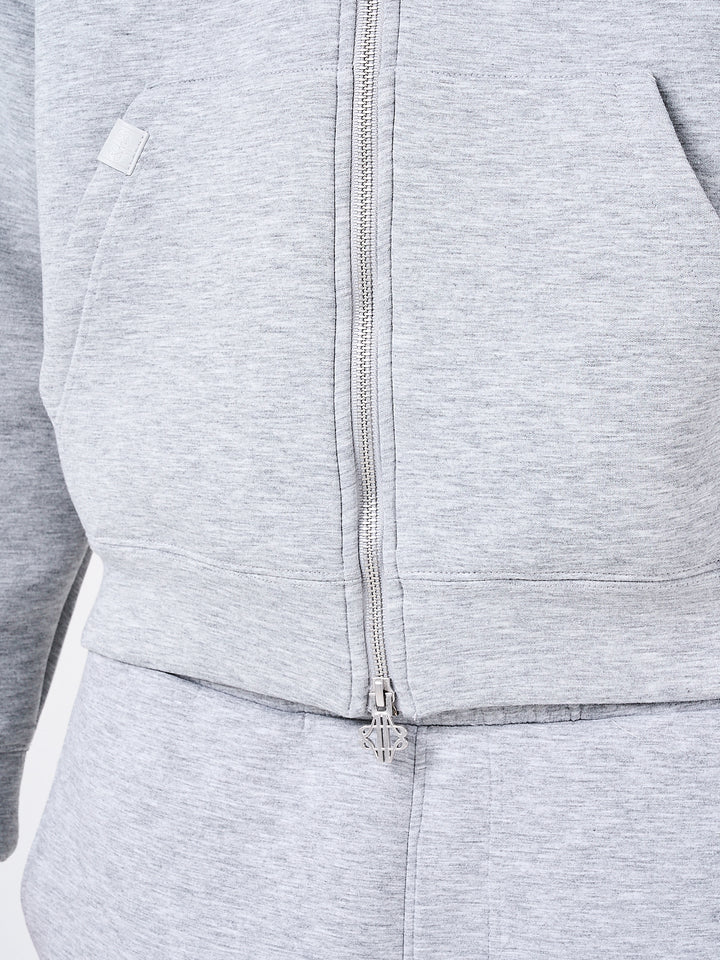 Atelier Grey Scuba Hoodie