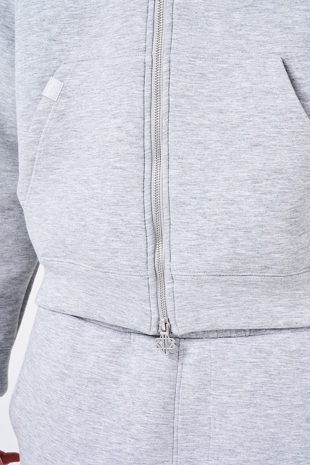 Atelier Grey Scuba Hoodie