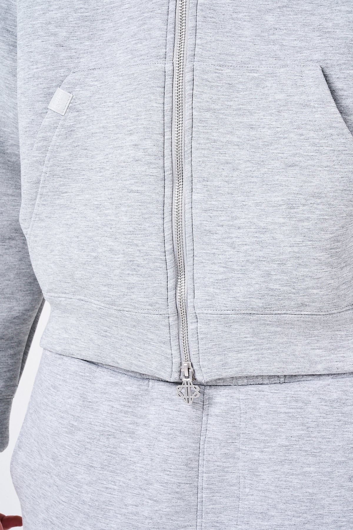 Atelier Grey Scuba Hoodie