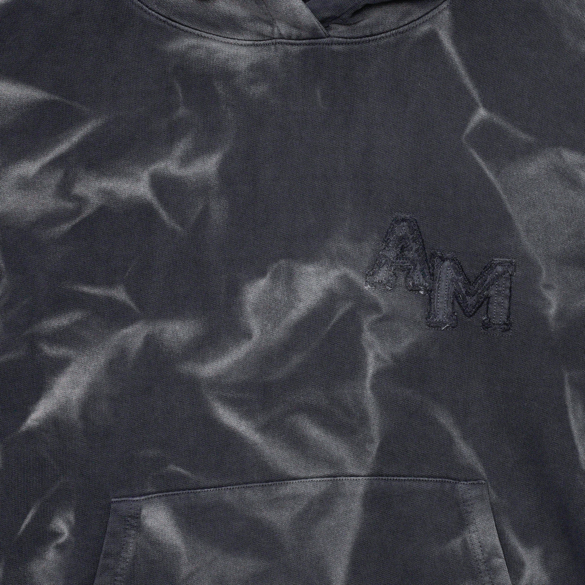 Rezaro Cool Grey Washed Kapuzenpullover