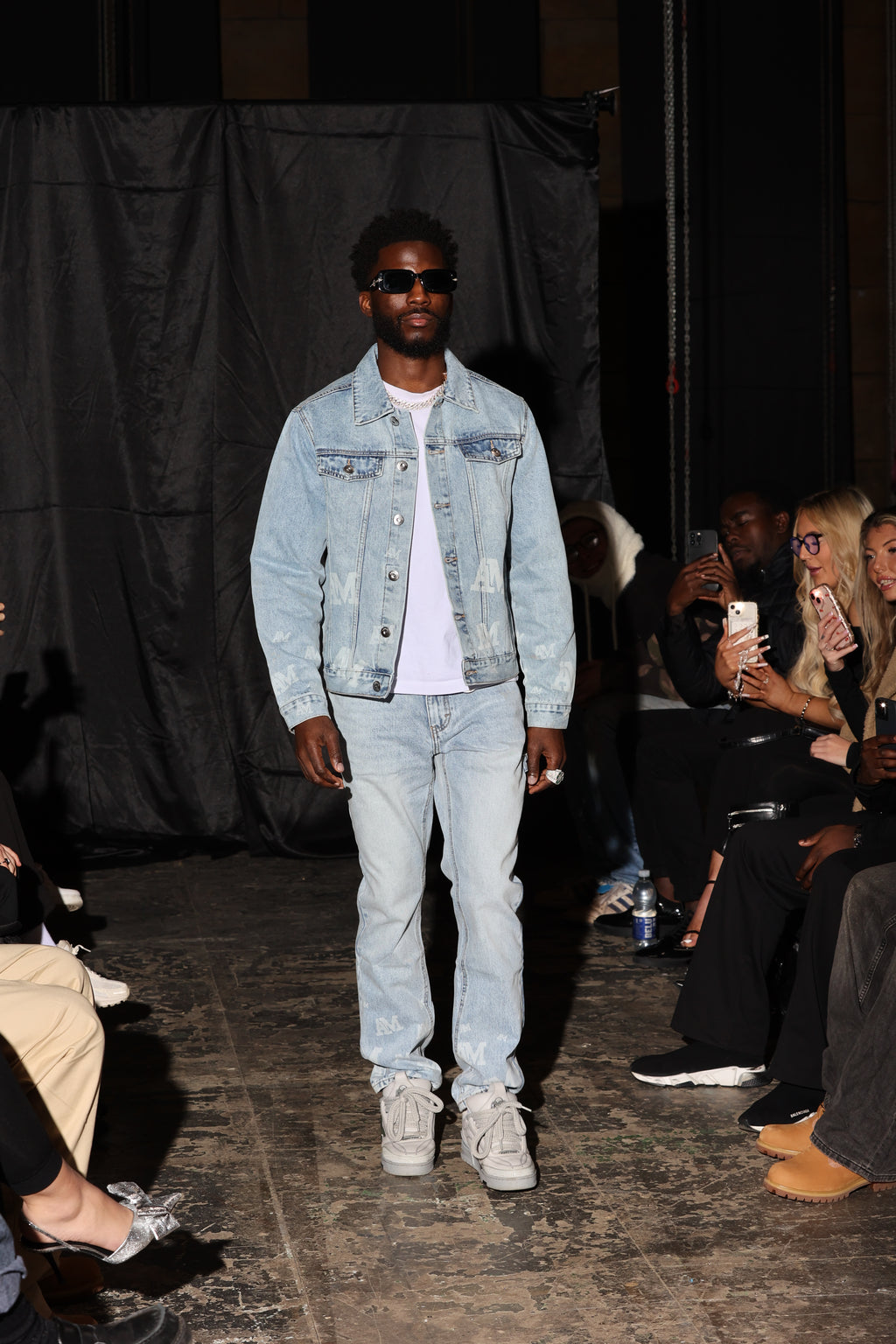 Maranzo Blaue Denimjacke