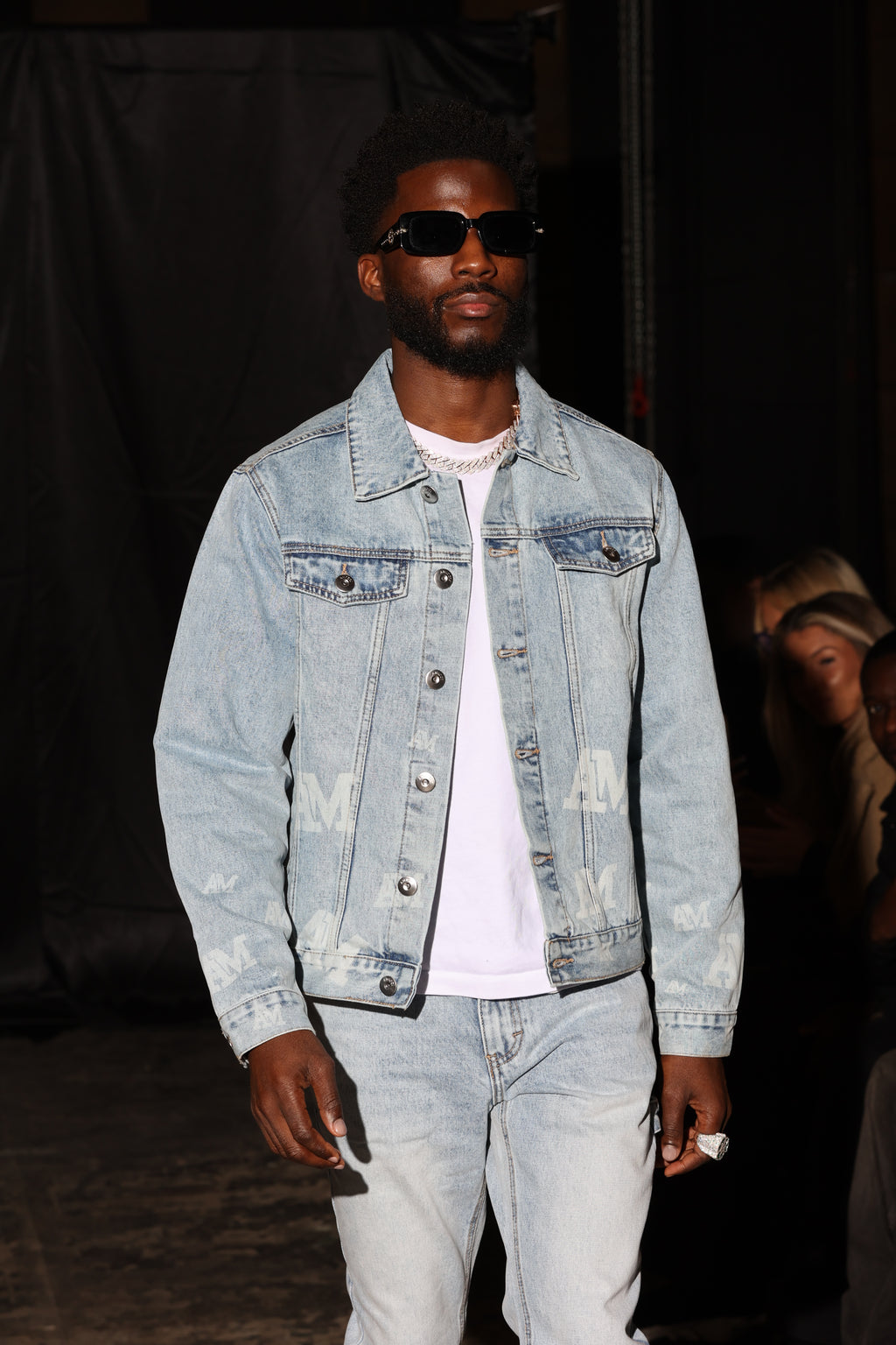 Maranzo Blaue Denimjacke