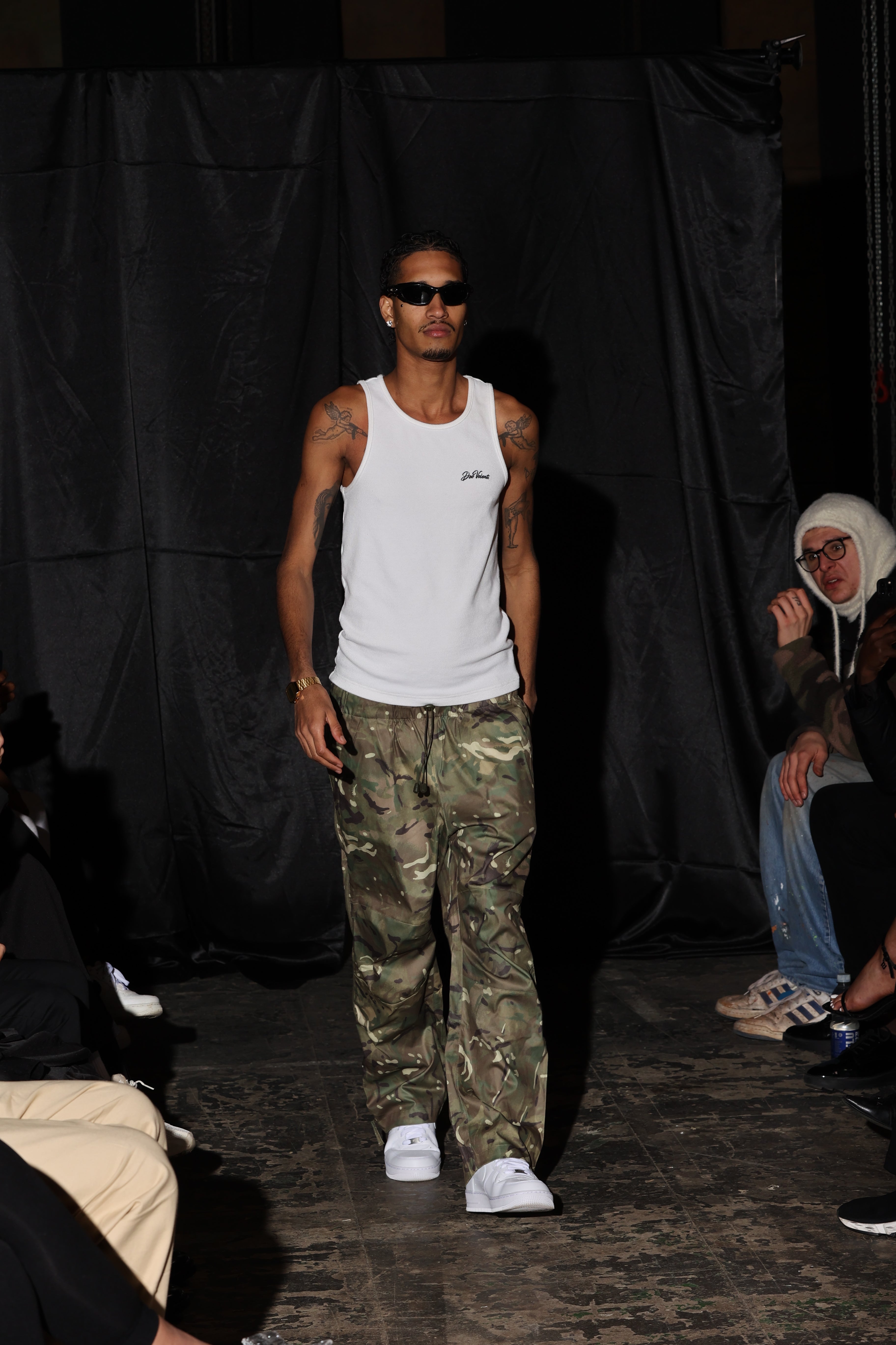 Pantalon cargo Carlo Camo